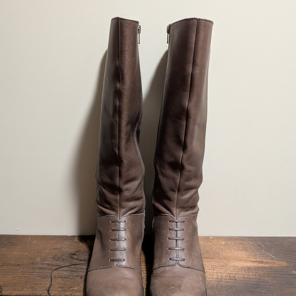 Seychelles Dark Brown Over the Knee Boots